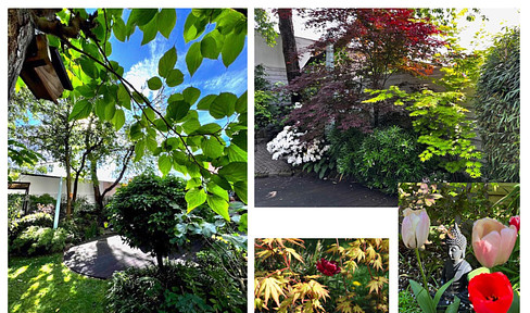 Green oasis of well-being with south-facing balcony and beautiful garden