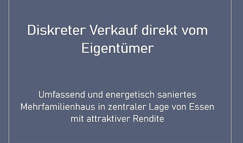 Umfassend und energetisch saniertes Mehrfamilienhaus mit attraktiver Rendite