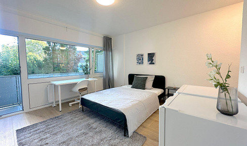 First occupancy after refurbishment - 1-room apartment in Frankfurt