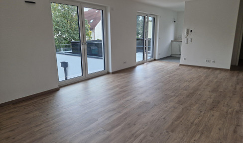 Erstbezug 2-Zi.-Wohnung, große Süd-Dachterrasse, Effizienzklasse A+, KfW 55, provisionsfrei