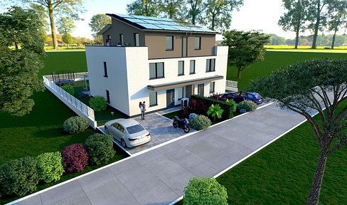 Modern new-build detached house DHH in Neuwied incl. PV system + ready to move in + commission-free