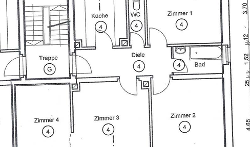 4-Zimmer-Wohnung mit Balkon & Einbauküche – Frisch Renoviert in Top-Lage!