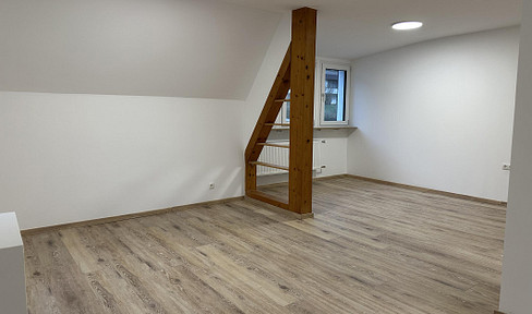 3 room 1st floor apartment, fitted kitchen, terrace and garden