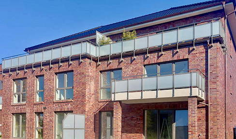 Exklusive 3-Zimmer Neubauwohnung (2024) mit sonnigem Balkon in S/W Ausrichtung im 1. OG