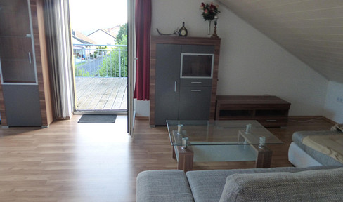Großzügige, möblierte Wohnung in Arnstein-Halsheim ab sofort zu vermieten