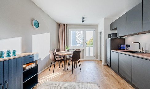 Fully equipped modern studio in the heart of Berlin - first move in after refurbishment