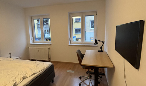 Renovierte und vollmöblierte Wohnung für 1 Person *** befristete Miete max 6 Monate