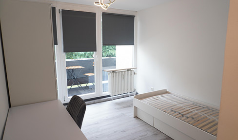 Tolle möblierte 1-Zimmer-Wohnung mit Küchenzeile in Haidenhof Süd