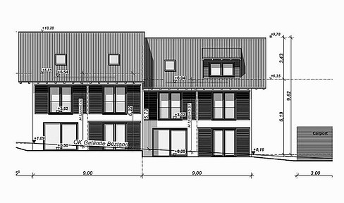 Starnberg building project: Beautiful plot for two semi-detached villas/multi-generational house