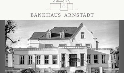 Helles modernes Büro in repräsentativem Bankhaus in Arnstadt