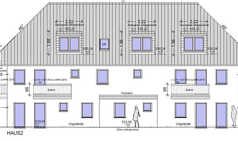 Approval for 2 MFH - approx. 1000 m² WFL