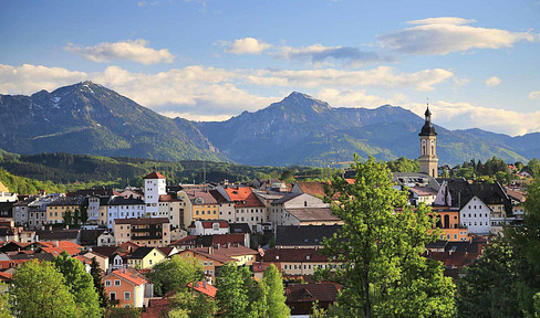 Beautiful building plot in the center of Traunstein Chiemgau