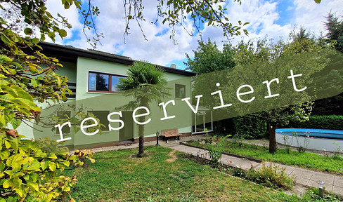 1,185 m² plot with detached house on the floodplain forest (market value appraisal available)