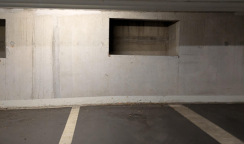 Underground parking space