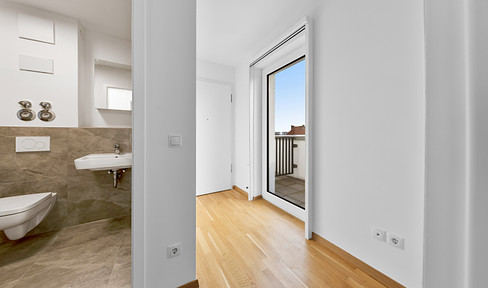 6.01 First occupancy: furnished apartment with far-reaching views and south-facing terrace