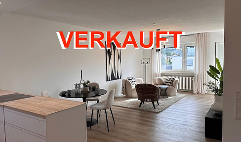 Modern & bright: Renovated 3-room apartment with balcony in Veitshöchheim-barrier-free