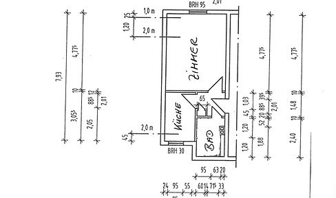 Air-conditioned 1-room apartment