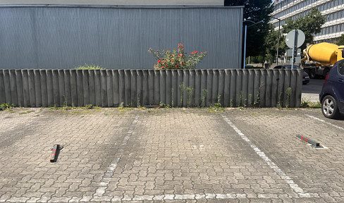 Parking space close to the city center in Nuremberg