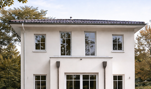 New build 2025 detached house town villa Eichwalde new build solid 5 rooms