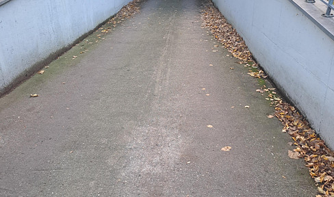 Single parking space in garage