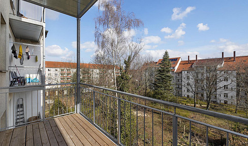 3-Zi. WHG + Balkon + Aufzug+Garten