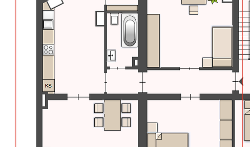 frisch sanierte Wohnung im Herzen von Düsseldorf Eller