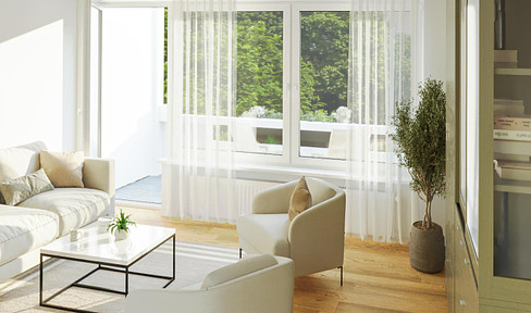 Free of commission! Munich Neuhausen, bright, renovated 4-room apartment, move-in March 2025