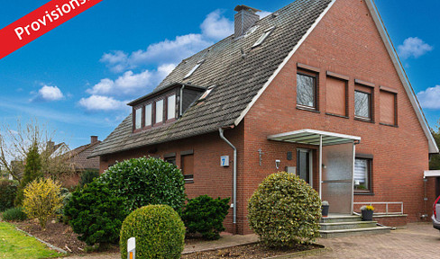 Two family house, good and quiet location in Sittensen, commission free !!!