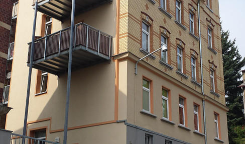 Provisionsfrei! ETW, sanierte 2-Raum Maisonette-Wohnung, Balkon, FBH, vermietet in ruhiger Wohnlage