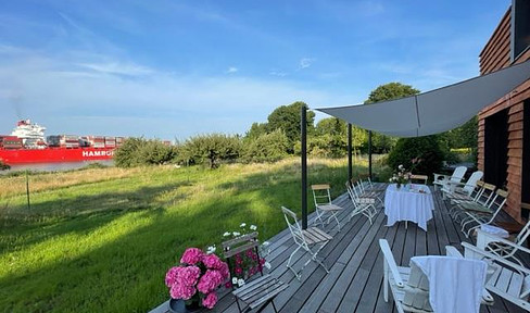 Unique house on the banks of the Elbe in Hamburg-Blankenese