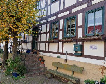 beautiful half-timbered house