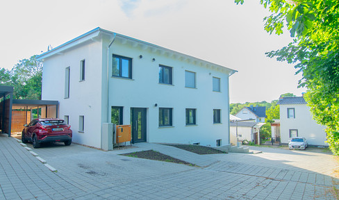 New semi-detached house with garden and balcony in Rüdersdorf near Berlin