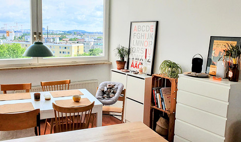 3,(5) -Zimmer-Wohnung mit Weitblick im begehrten Olympiadorf - große Südwestterrasse - Barrierefrei