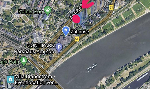 Exklusive 3-Zimmer-Wohnung in Bestlage – direkt am Rhein, Zoo & Seilbahn in unmittelbarer Nähe