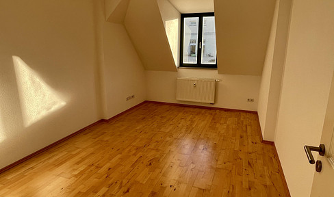 Renovated 2-room apartment in an old building with parquet flooring + lots of natural light