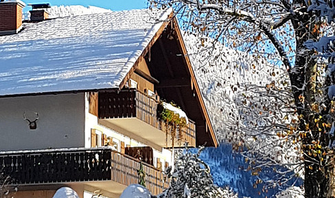 Sonnenseite Bayerisch Gmain - traumhafter Bergblick