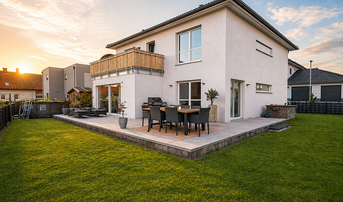 Detached house with a garden and sauna in the bathroom, offering expansive views – plenty of space for the family – available immediately.