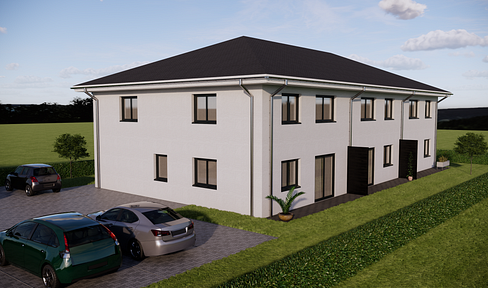 Neubau Reihenhaus, nur noch 1 Haushäfte verfügbar ! - 146qm Wfl. - Hochwertige Ausstattung