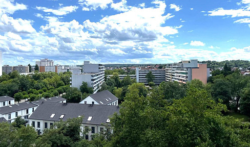 Helle, ruhige Wohnung mit schönem Blick in gepflegtem Haus - provisionsfrei!