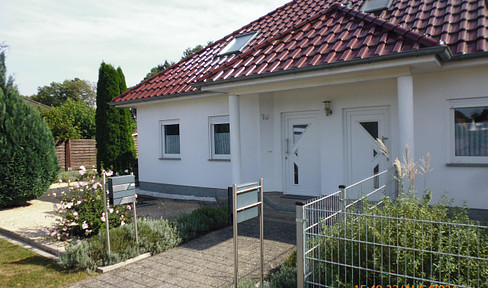 2 semi-detached houses in solid construction as a multi-generation house