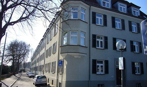 Chic 2-room apartment in an old building in Ulm directly on the Danube for rent
