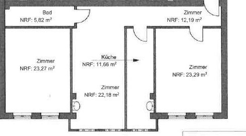 Schöne Wohnung im 1. OG im Herzen von Opladen