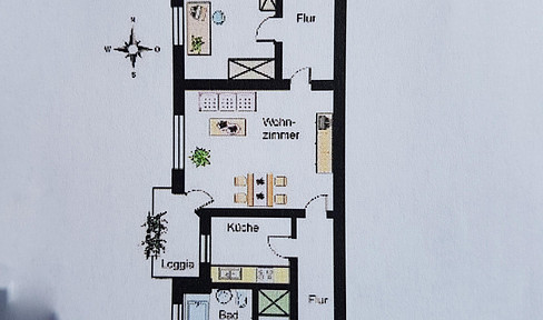 Sale of a 3-room apartment in Parkstadt Munich-Bogenhausen