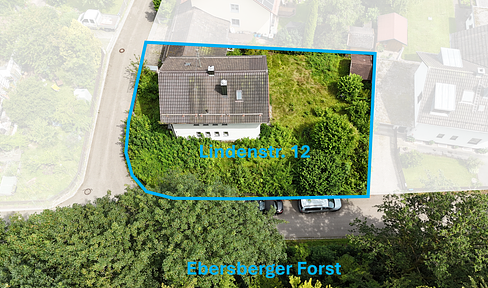 !Free of commission! Beautiful building plot directly by the forest (for EFH / DHH)