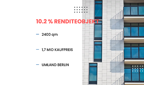 Attraktives Renditeobjekt Umland Berlin: Vollvermietet mit 10,2% Ertragsstärke