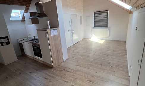 Beautiful 2-room apartment in Crailsheim, renovated, with fitted kitchen