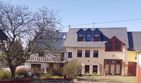 Großzügiges Anwesen m. Wohnhaus , Praxis u. Bauernhaus sowie Baugrundstück/ viel Garten
