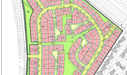 Fünfvierteläcker Ketsch: beautiful building plot with unobstructable view of the nature reserve