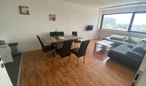 4-room apartment with 6 beds in a central city location with a view!