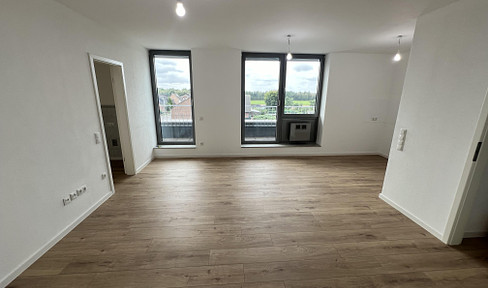 COMMISSION FREE!!! Penthouse apartment 2.5 rooms with XXL balcony incl. parking space in Millingen